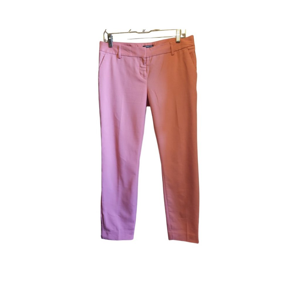 Express Columnist Crop Pant | Women's 6R | Salmon